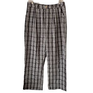 Nasty Gal Plaid Trousers